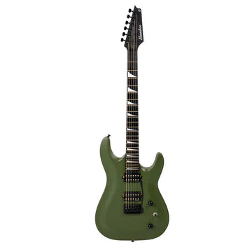 Guitarra Electrica Boky HH Verde Bamboo