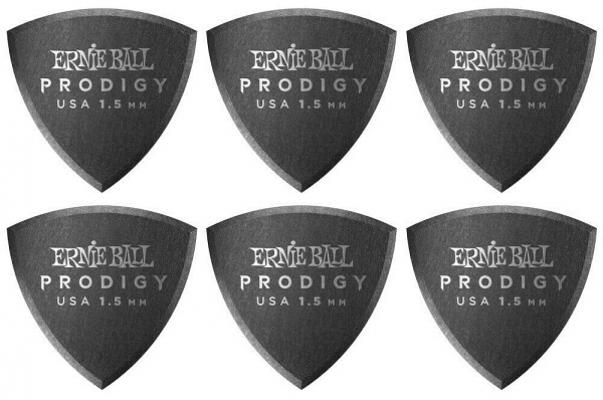 Pua Ernie Ball ''prodigy Shield'' 1.50, Negro (6 Piezas.) | 9331 N