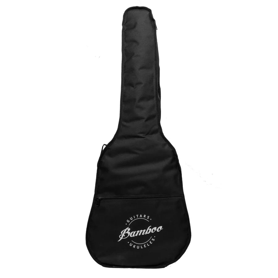 GUITARRA ELECTROACÚSTICA BAMBOO DE 40" CON CORTE INCLUYE FUNDA GA-40-BK-Q N