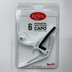 CAPO PARA GUITARRA ACUSTICA BLANCO KYSER