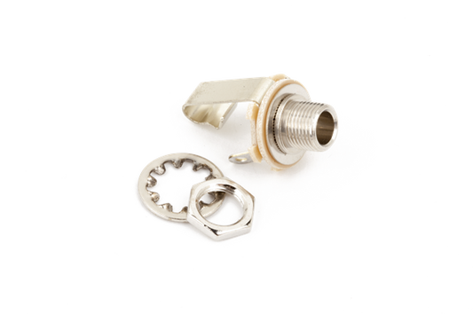 CONECTOR DE SALIDA DE GUITARRA DE 2 CONDUCTORES DE 1/4