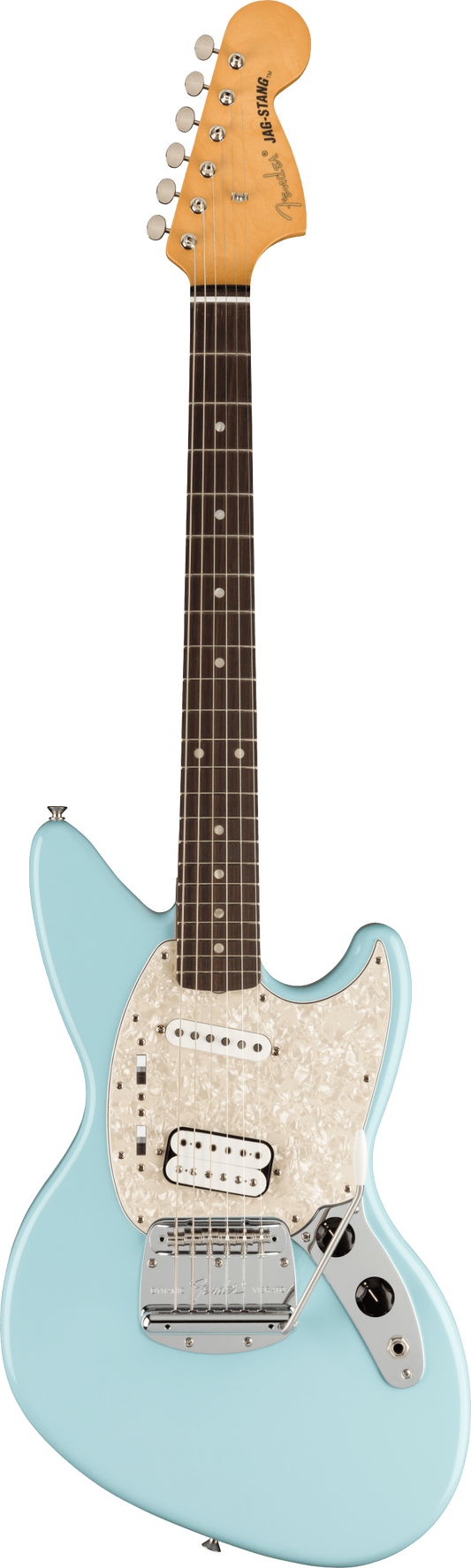 GUITARRA ELÉCTRICA CUSTOM KURT COBAIN JAG-STANG SONIC BLUE