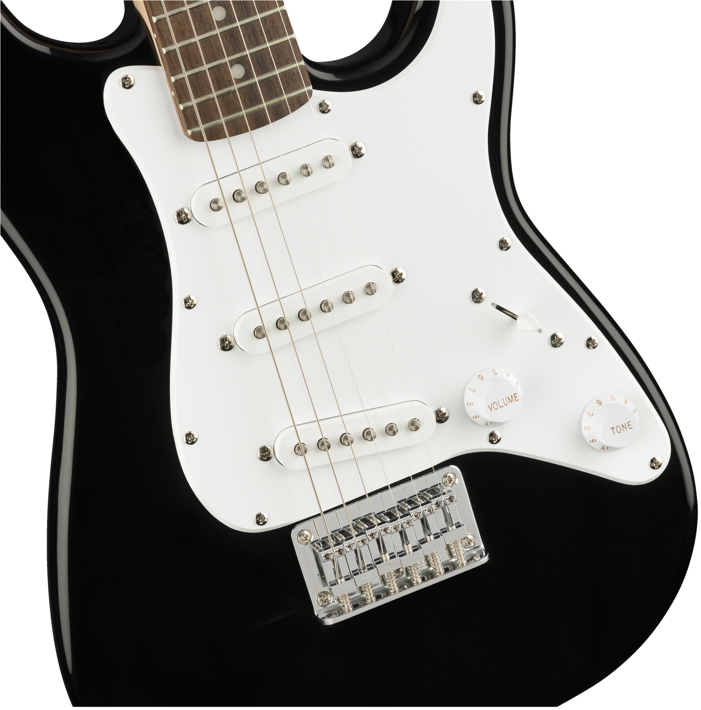 GUITARRA ELECTRICA FENDER SQUIER MINI STRATOCASTER BLK N