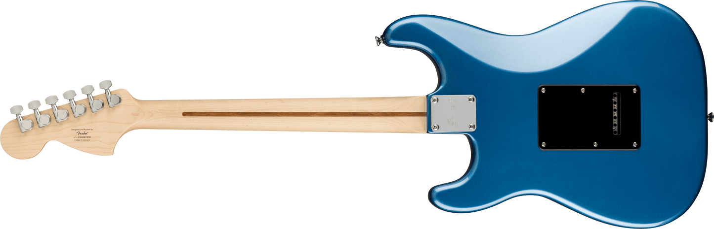 GUITARRA ELECTRICA FENDER SQUIER AFF STRAT MN BPG LPB LAKE PLACID BLUE