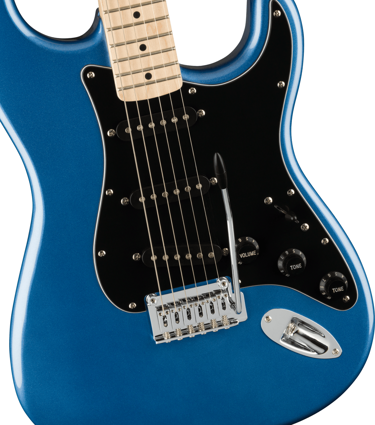 GUITARRA ELECTRICA FENDER SQUIER AFF STRAT MN BPG LPB LAKE PLACID BLUE