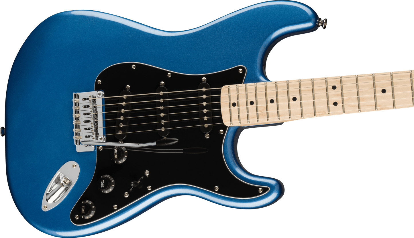 GUITARRA ELECTRICA FENDER SQUIER AFF STRAT MN BPG LPB LAKE PLACID BLUE