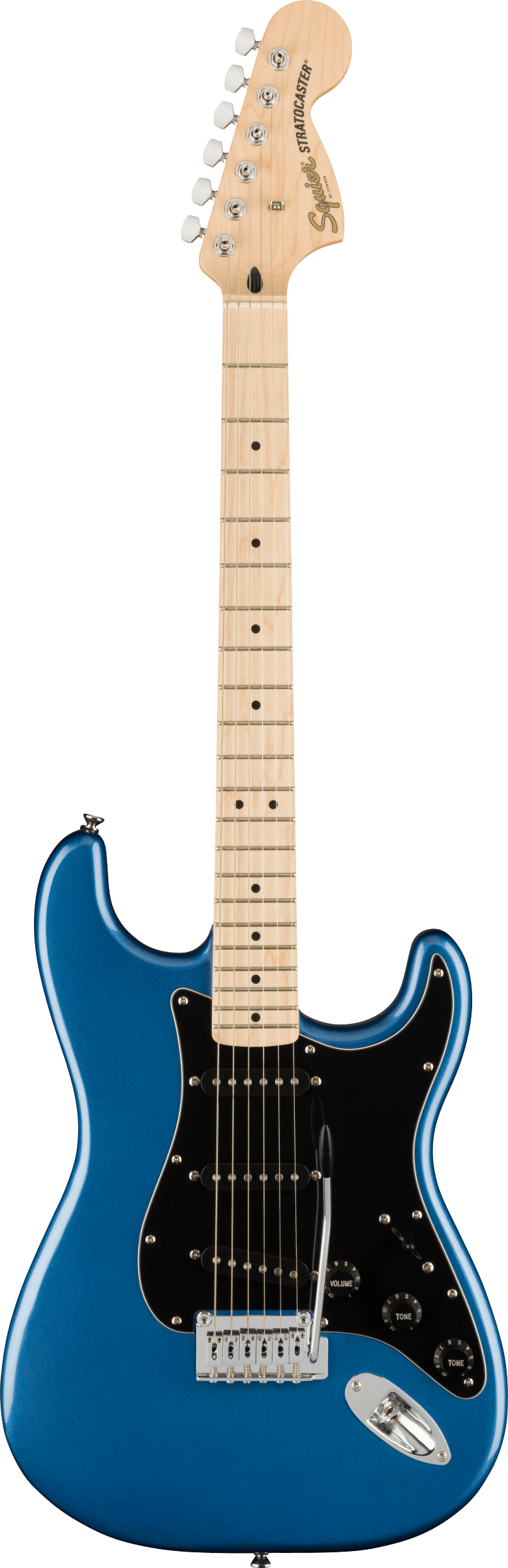 GUITARRA ELECTRICA FENDER SQUIER AFF STRAT MN BPG LPB LAKE PLACID BLUE