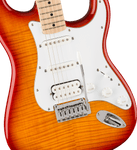 GUITARA ELÉCTRICA SQUIER AFFINITY SERIES STRATOCASTER FMT HSS SIENNA SUNBURST N