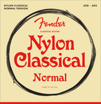 JUEGO DE CUERDAS FENDER NYLON TRANSP. PARA GUITARRA CLASICA N