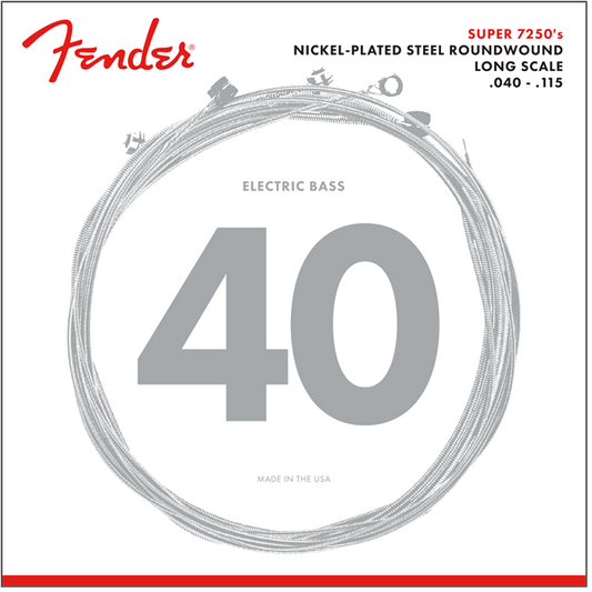 CUERDAS PARA BAJO FENDER  7250 BASS STRINGS (5-STRING)040-.115 N