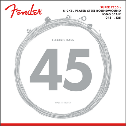 Juego de Cuerdas Fender Bajo Eléctrico 5 Cuerdas 7250 .045-.125