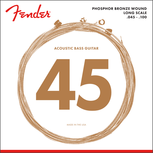 ENCORDADURA BAJO ELECTROACUSTICO FENDER  LS 8060 45-100 N