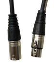 CABLE PARA MICROFONO XLR-XLR 10 M PLUG CROMADO N