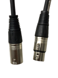 CABLE PARA MICROFONO XLR-XLR 10 M PLUG CROMADO N