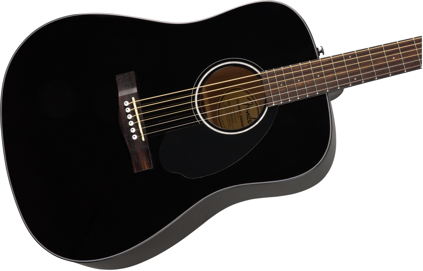 GUITARRA FENDER ACUSTICA CD-60 NEGRA | 0970110006 N