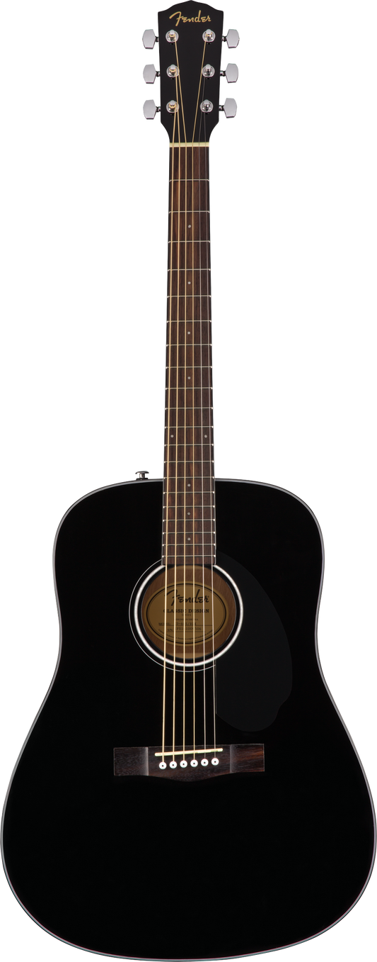 GUITARRA FENDER ACUSTICA CD-60 NEGRA | 0970110006 N