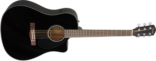GUITARRA ELECTROACUSTICA FENDER CD-60SCE BLACK | 0970113006 N