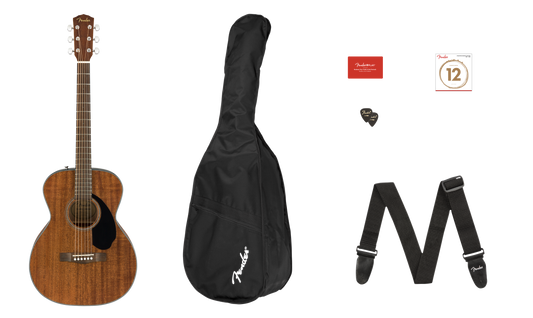 GUITARRA ACUSTICA FENDER PACK CC-60S  All-Mah WN N