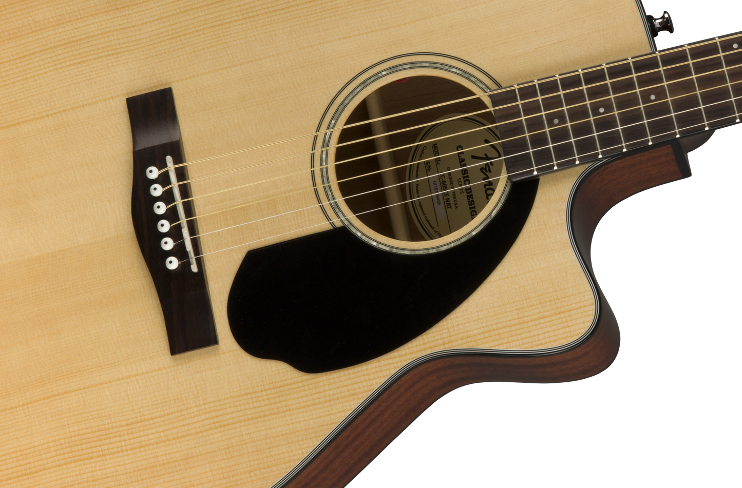 GUITARRA  ELECTROACUSTICA FENDER CONCERT CC-60SCE NATURAL N