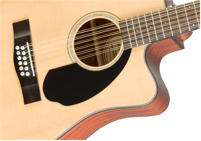 Docerola Electroacústica Fender CD-60SCE-12 Natural Pastilla Fishman