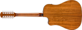 GUITARRA ELECTROACUSTICA FENDER 12 CUERDAS CD-140SCE-12 NATURAL CON ESTUCHE N
