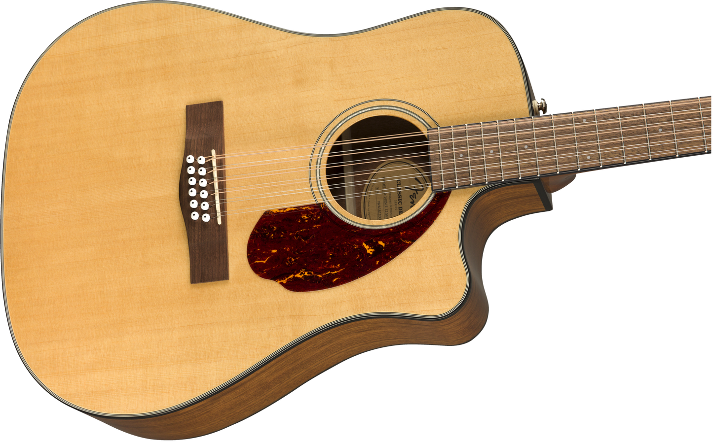GUITARRA ELECTROACUSTICA FENDER 12 CUERDAS CD-140SCE-12 NATURAL CON ESTUCHE | 0970293321 N