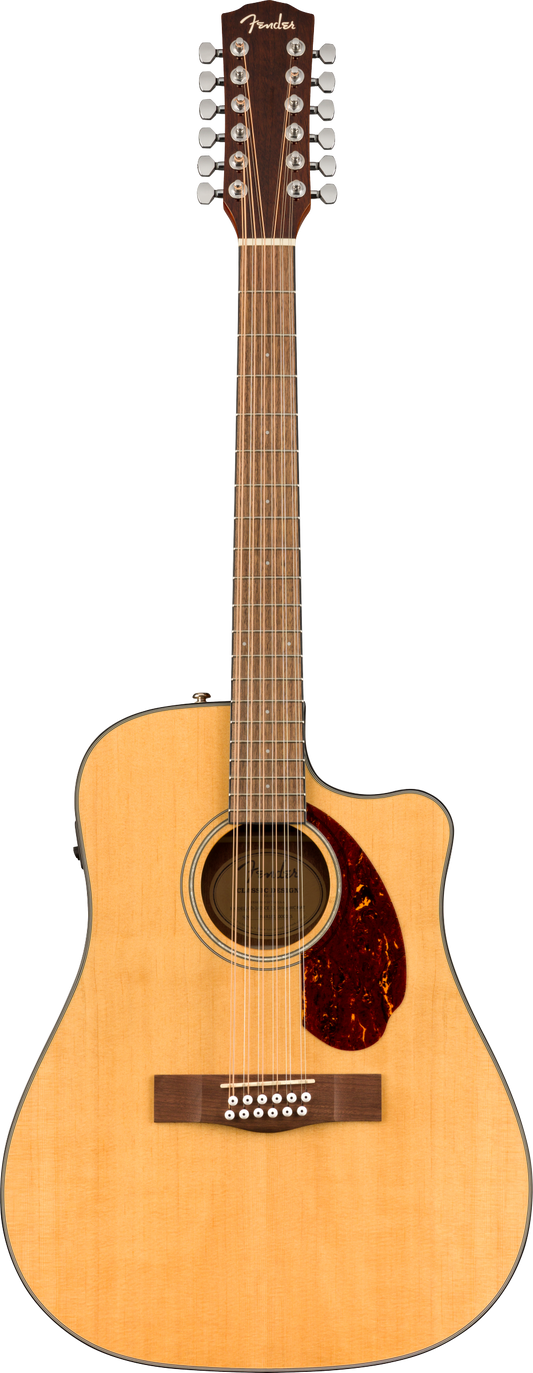 GUITARRA ELECTROACUSTICA FENDER 12 CUERDAS CD-140SCE-12 NATURAL CON ESTUCHE | 0970293321 N