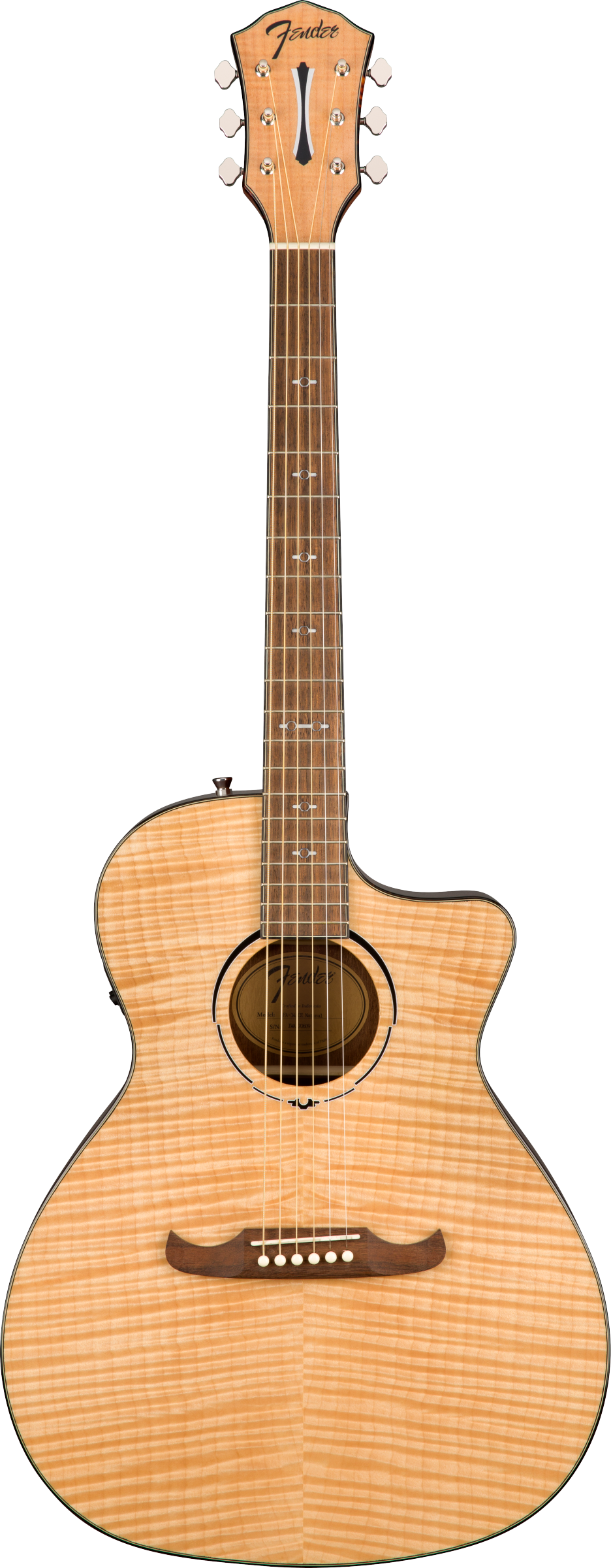 GUITARRA ELECTROACUSTICA FENDER FA-345CE AUDITORIUM N
