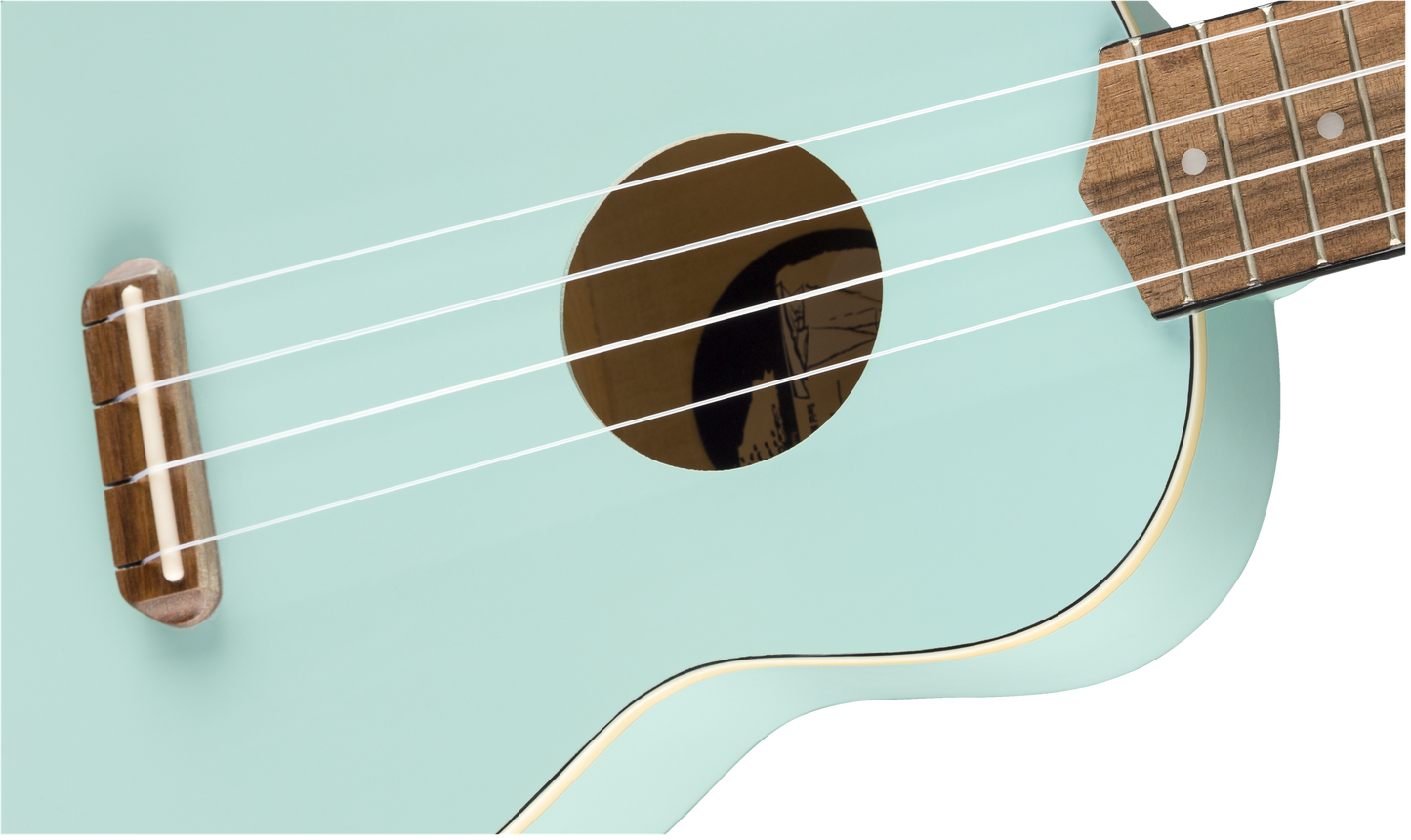UKULELE VENICE FENDER SOPRANO DPB WN N