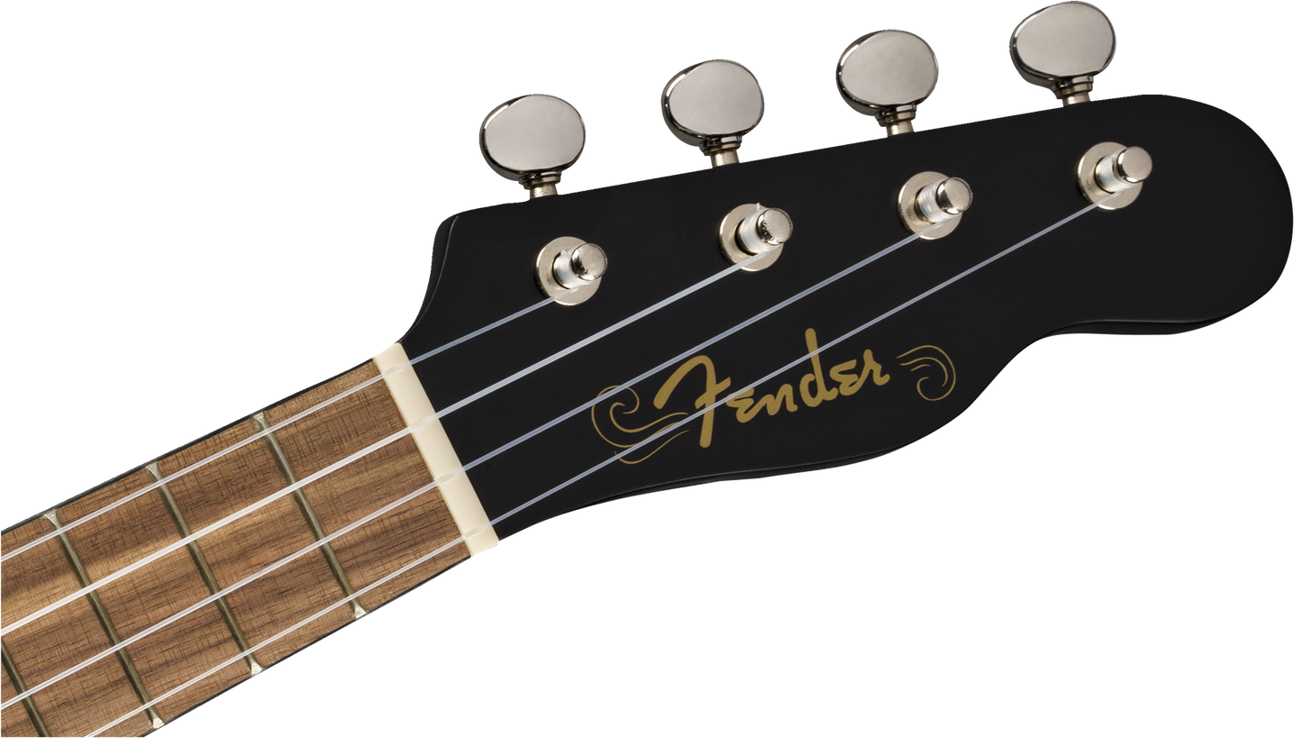 UKULELE FENDER VENICE SOPRANO BLACK N