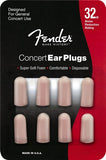 TAPONES PARA OIDOS FENDER CONCERT EAR PLUGS (4 PARES)