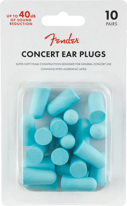 Tapones para los Oídos de Concierto (10 Pares), Azul Daphne Fender