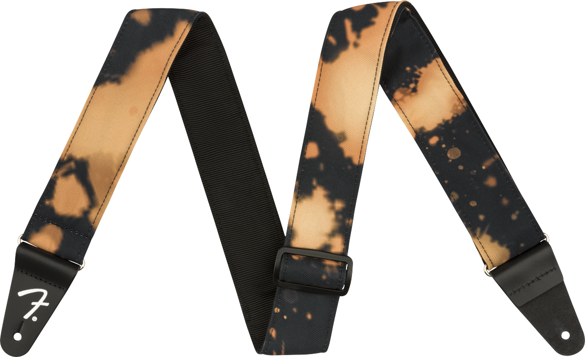 THALY PARA GUITARRA FENDER  TIE DYE ACID WASH STRAPS