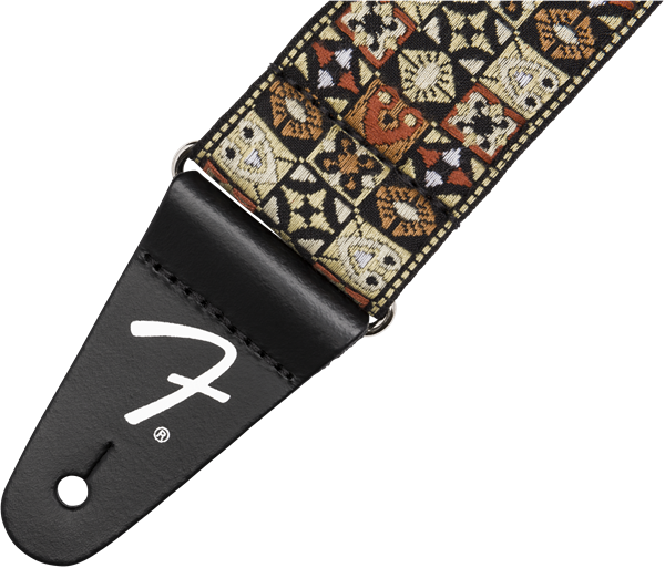 THALY FENDER FESTIVAL STRAP, TAN MOSAIC, 2" 0990638021 N