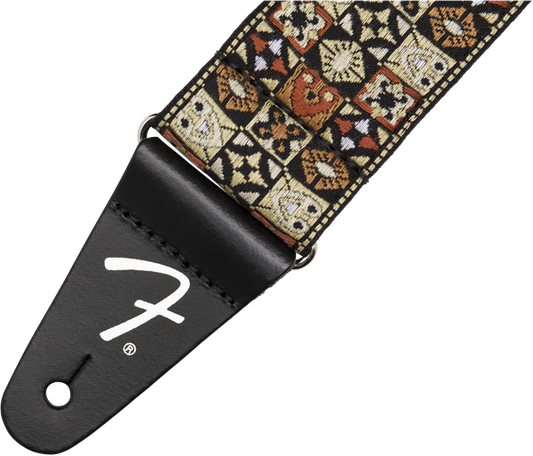 THALY FENDER FESTIVAL STRAP, TAN MOSAIC, 2" 0990638021 N