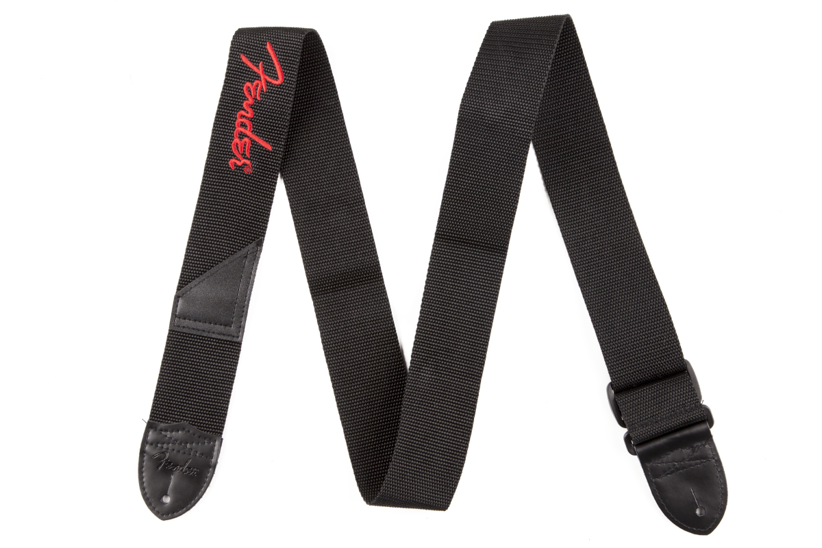 THALY FENDER 2" BLK POLY STRAP,RED FENDER 0990662015 N