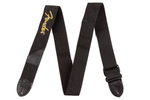 THALY FENDER 2" BLACK POLT STRAP YELLOW FENDER N