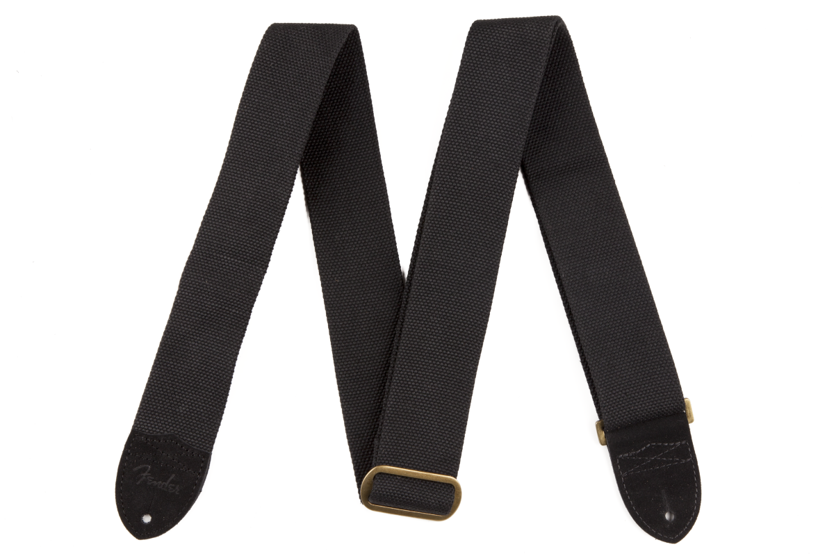 STRAP,COTTON W/FENDER LOG BLK N