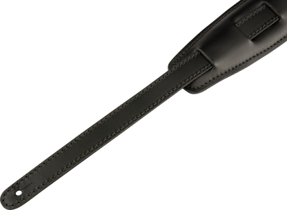 Thaly Fender Correa de Sillín de Cuero Mustang™ - Larga Negra