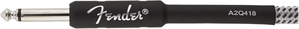 CABLE PARA INSTRUMENTO FENDER TEXTURIZADO PROFESIONAL SERIES 3M NEGRO/GRIS