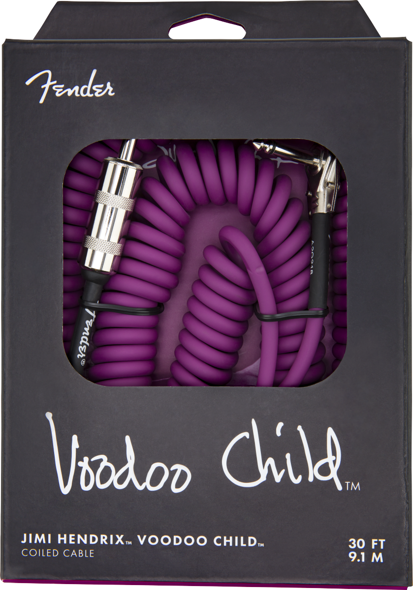 CABLE FENDER JIMI HENDRIX -VOODOO CHILD- 30ft/9M