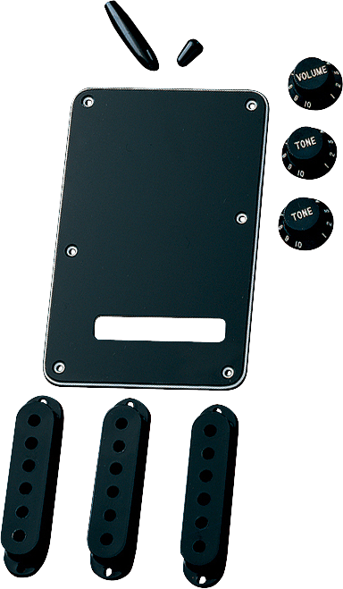 BLACK ACCESSORY KIT STRAT N