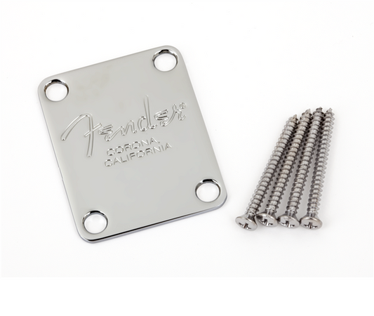 PLACA DE CUELLO DE BAJO DE LA SERIE AMERICANA DE 4 TORNILLOS FENDER