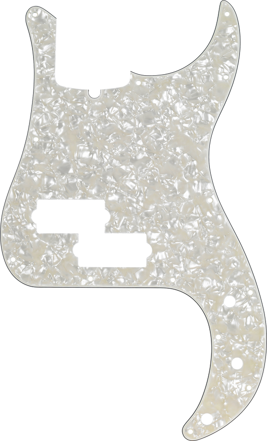 PICKGUARD FENDER PARA PRECISION BASS 13-HOLE MODERN-STYLE STANDARD