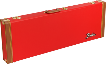 Estuche de Madera Fender Serie Clásica - Strat®/tele®, Rojo Fiesta