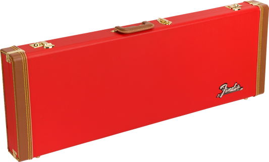 ESTUCHE DE MADERA FENDER  SERIE CLÁSICA - STRAT®/TELE®, ROJO FIESTA