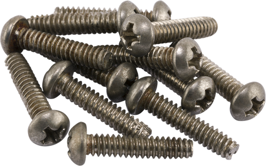 TORNILLOS DE MONTAJE ROAD WORN® PICKUP/SWITCH MOUNTING SCREWS (12) 0997212000 N