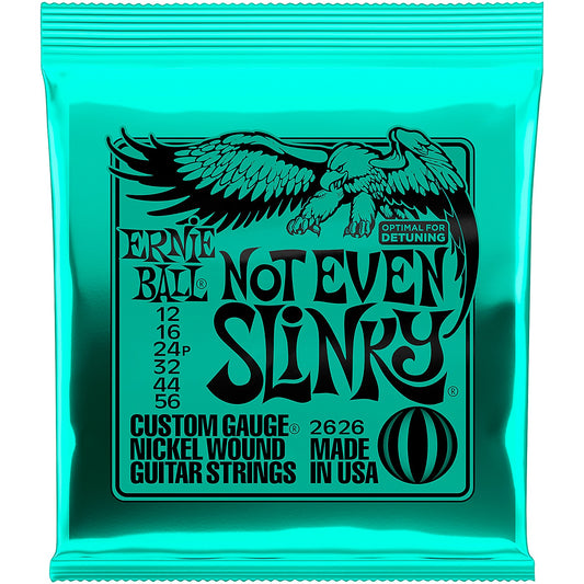 ENCORDADURA GUITARRA ELÉCTRICA ERNIE BALL "NOT EVEN SLINKY" 12-56 | 2626 N