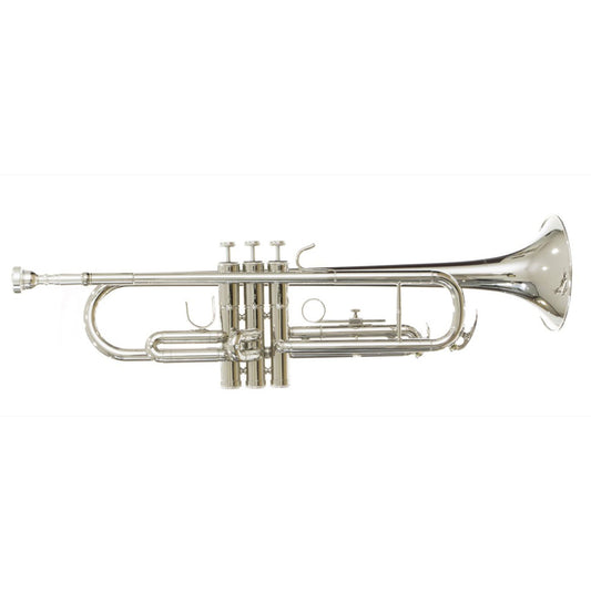 TROMPETA SIB NIQUELADA DOBLE LLAVE SILVERTONE ⌘ SLTP013 N