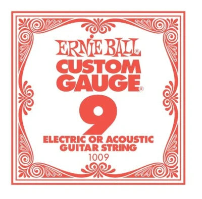 CUERDA GUITARRA ELECTRICA ACUSTICA EBALL CUSTOM 1A AC 009 N